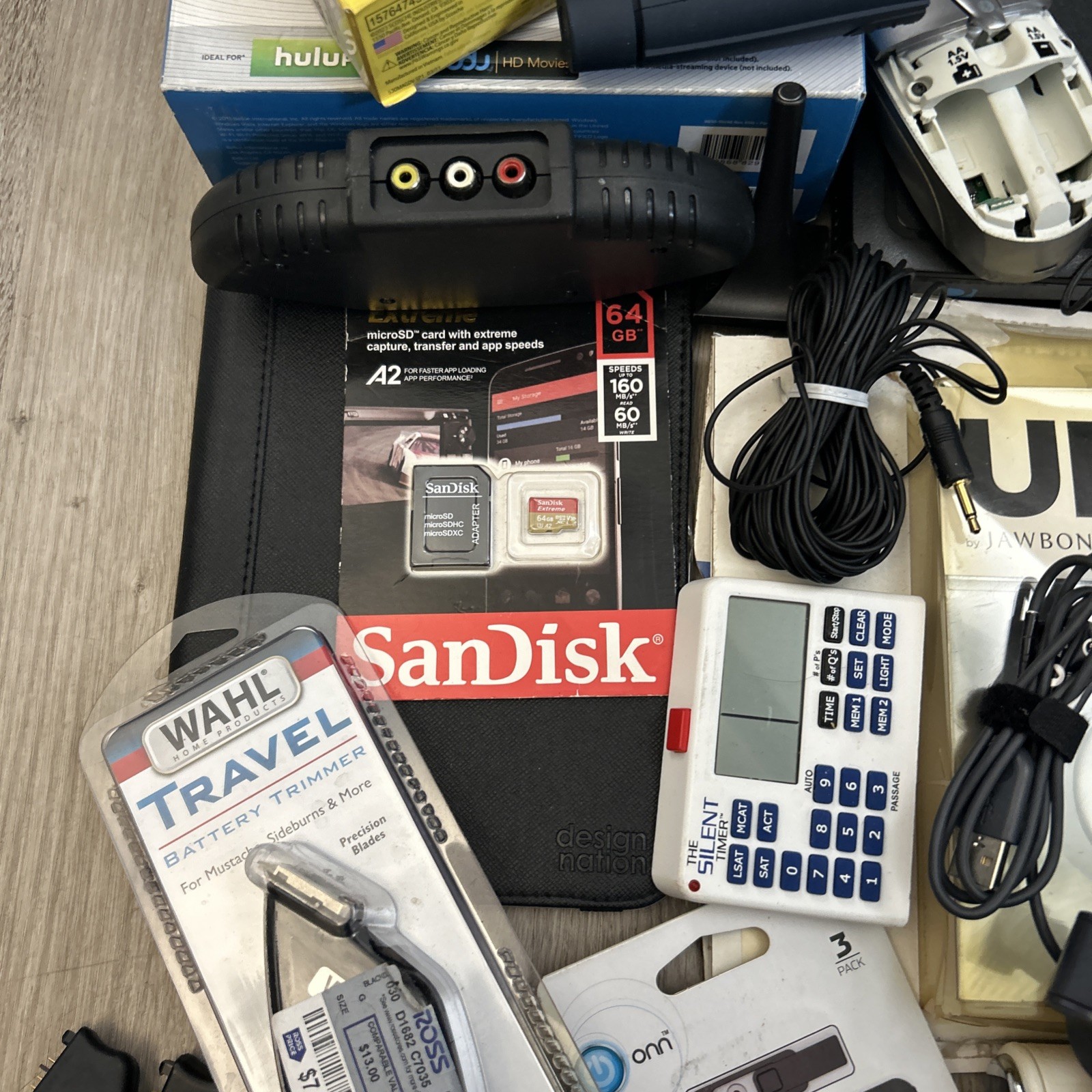 Electronics Reseller PARTS Lot Apple Logitech Microsoft Amazon Sandisk Untested