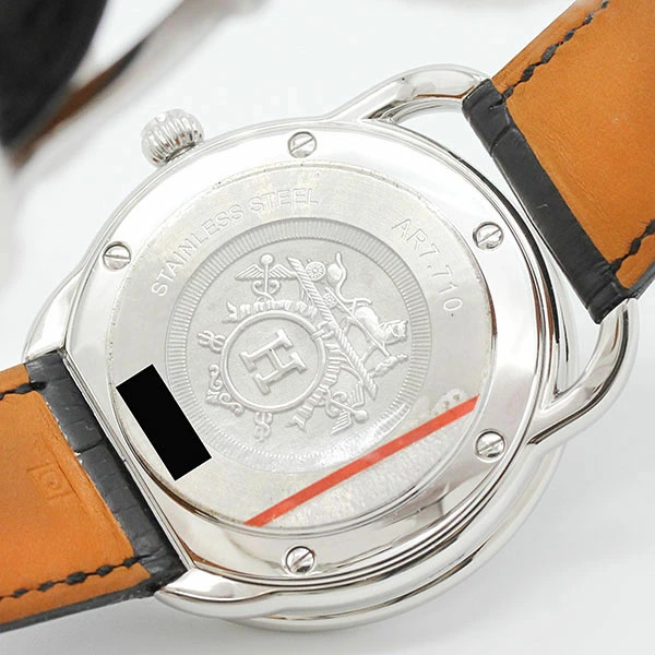 Hermes Arceau AR7.710 Gray Dial Stainless Steel Men’s Automatic Watch 41mm