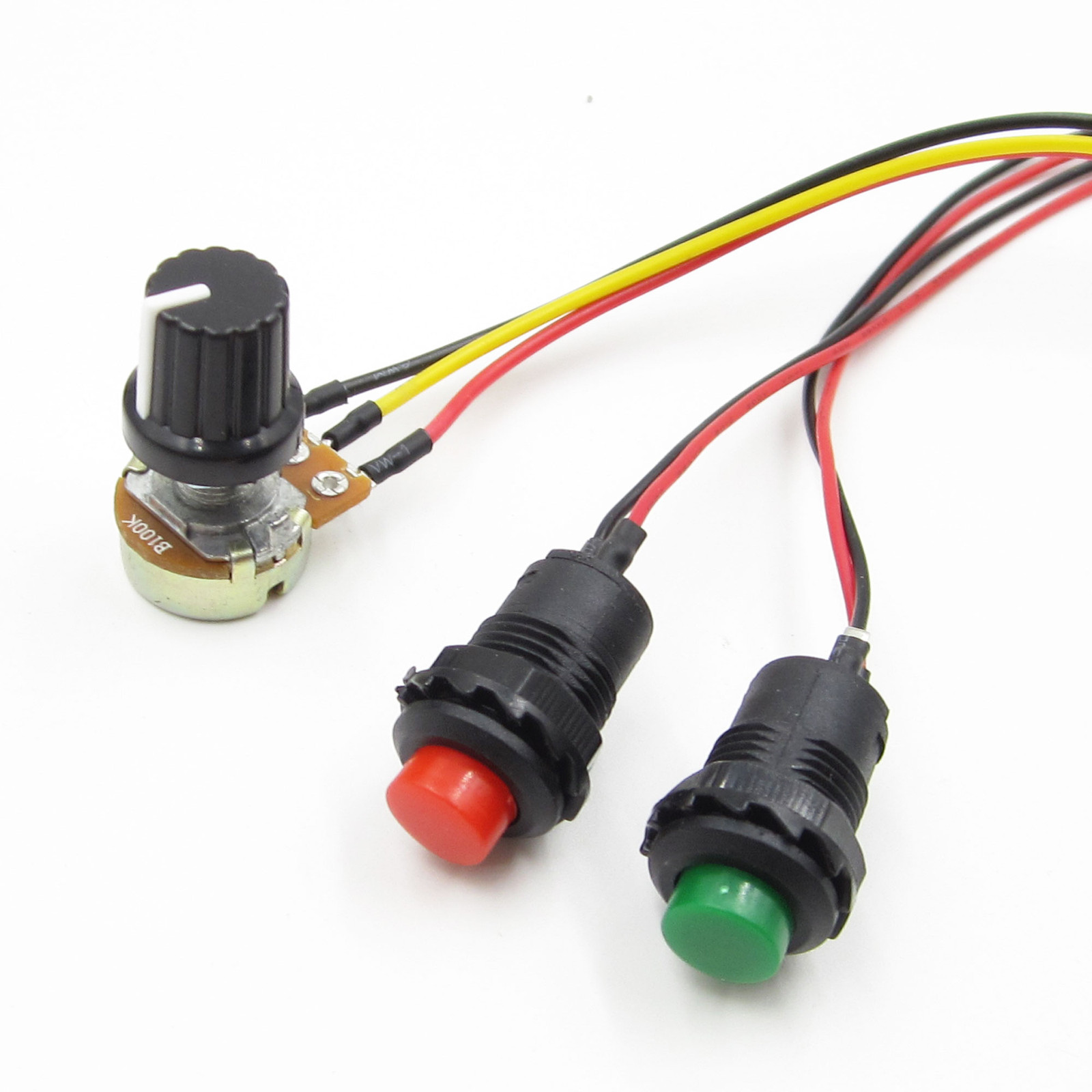 DC Motor Speed Controller DC 6/9/12/24V 3A Forward Backward Reversible Switch