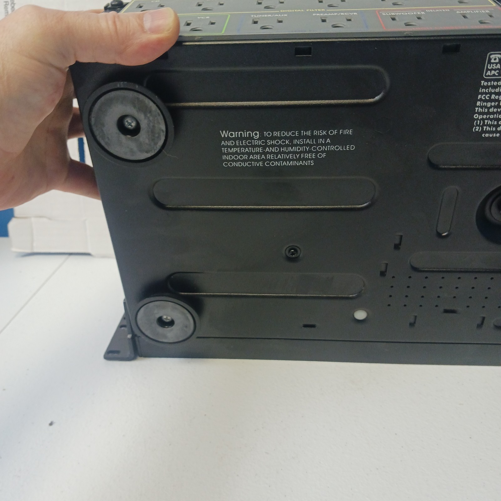 APC H10 Power Conditioner 12 Outlet Surge Protector with Power Cord