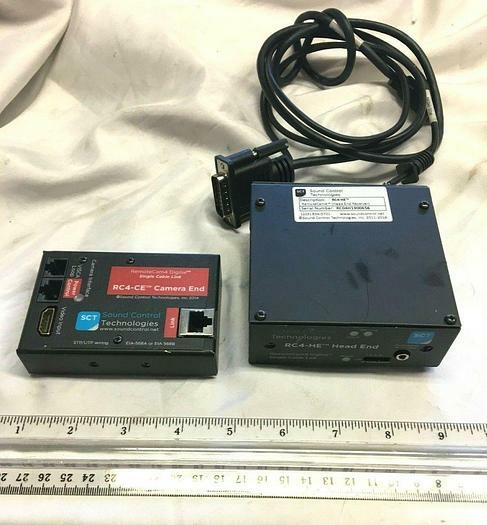 Sound Control Technologies Head End RC4-HE & Camera End RC4-CE Free Shipping