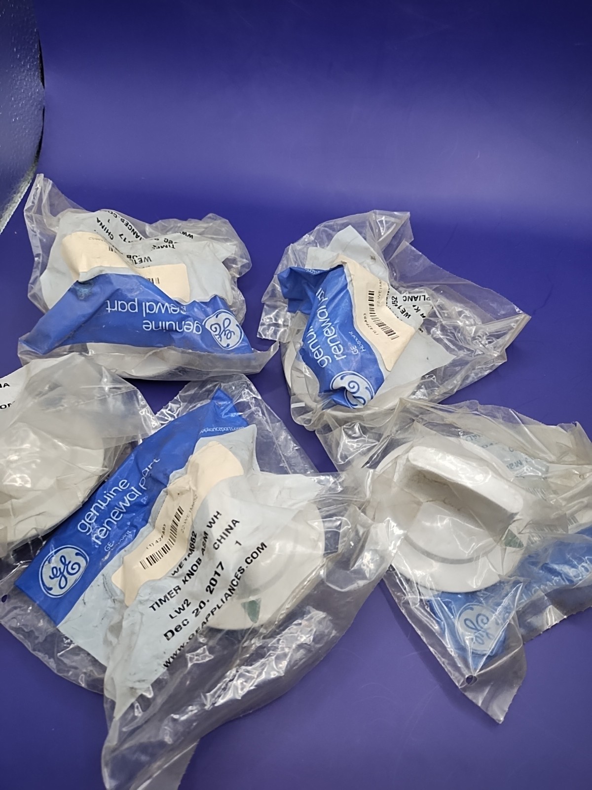GE Parts Lot Of Five New In Package GE Replacement Part #WE1M652 Clearance Sale
