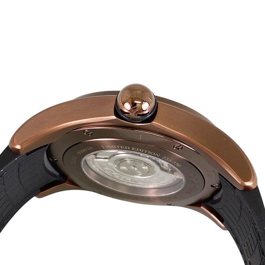 Corum Wristwatch Bubble Optical Art Limited for Men’s Stainless Steel brown