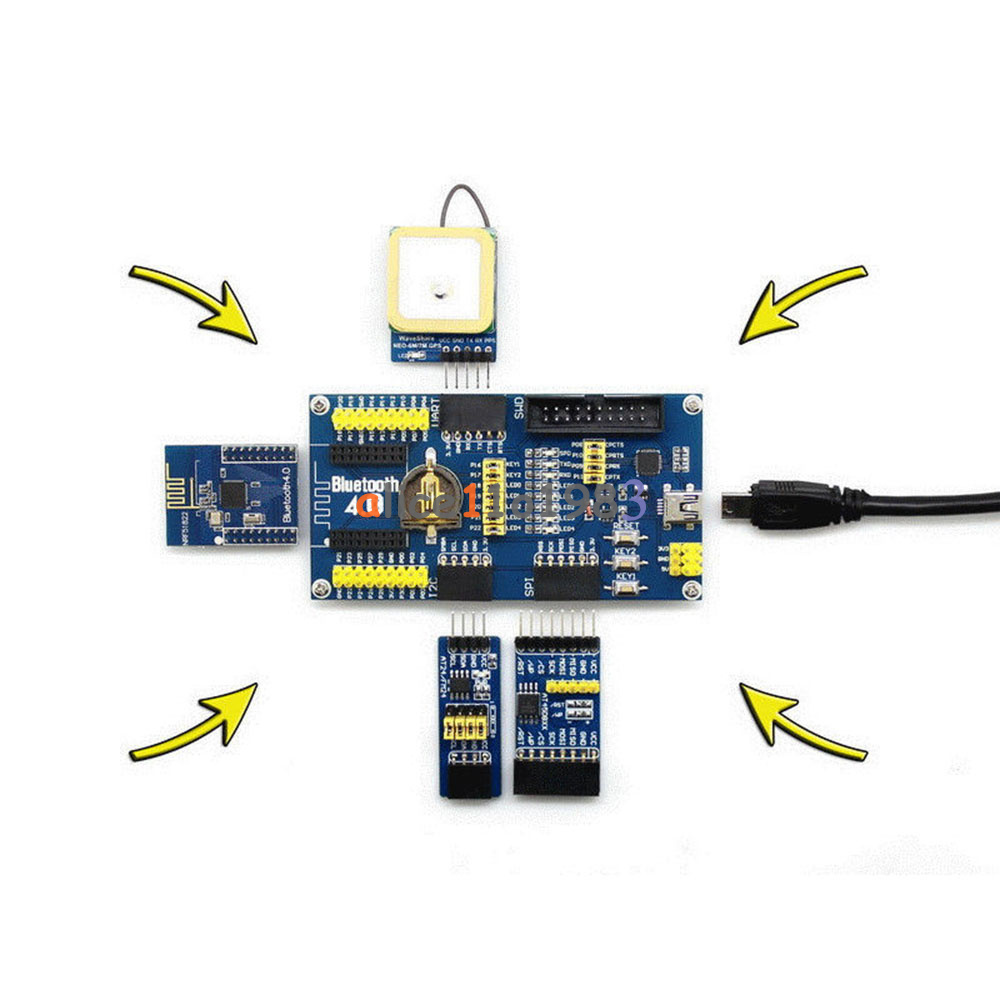 BLE400 Mother Board for nRF51822 BLE4.0 Bluetooth 2.4G Wireless Module Expansion