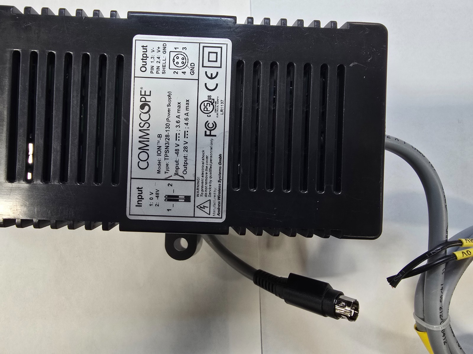 Andrew/ComScope ION-B, TPSN3/28-130 DC/DC Power Converter