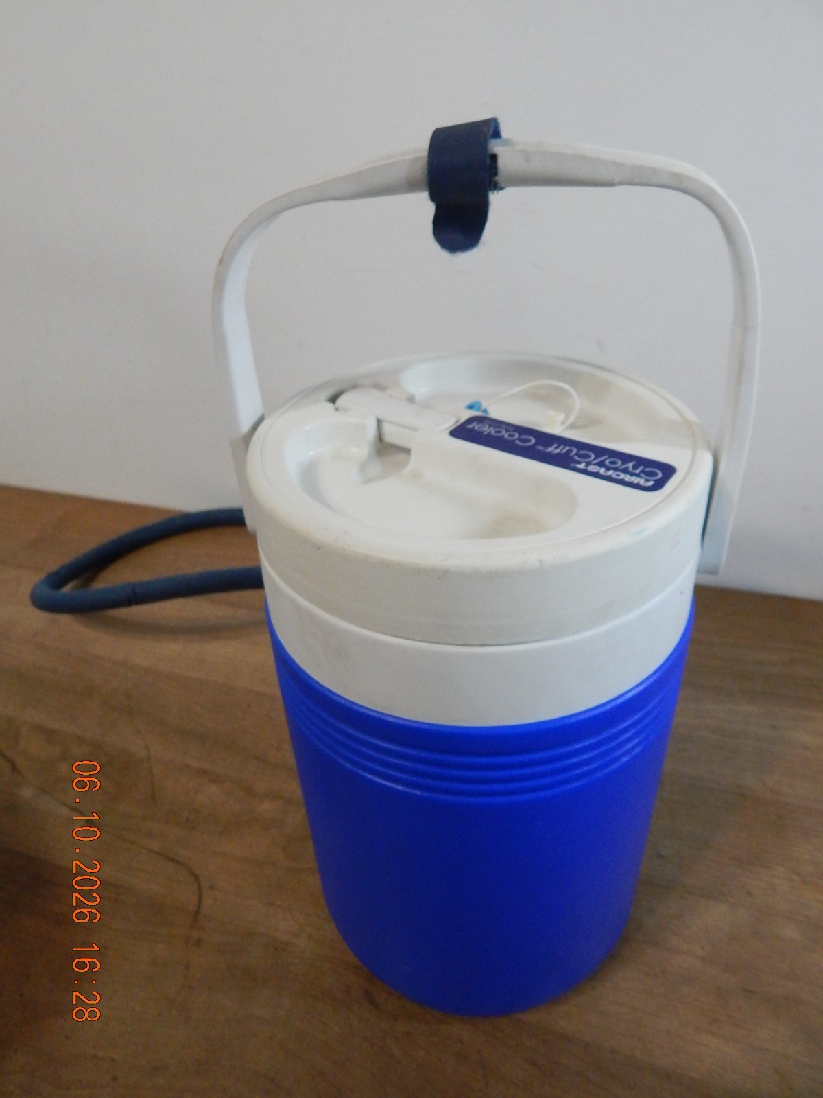 Aircast Cryo/Cuff IC Cooler With HOSE Silver Insulated Disk Inc-No Cuff Or Cord