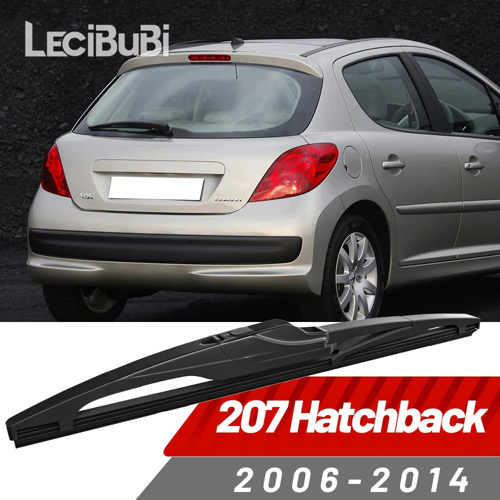 Rear Windshield Wiper Blade Windscreen Wipers Accessories For Peugeot 207 Hatchb