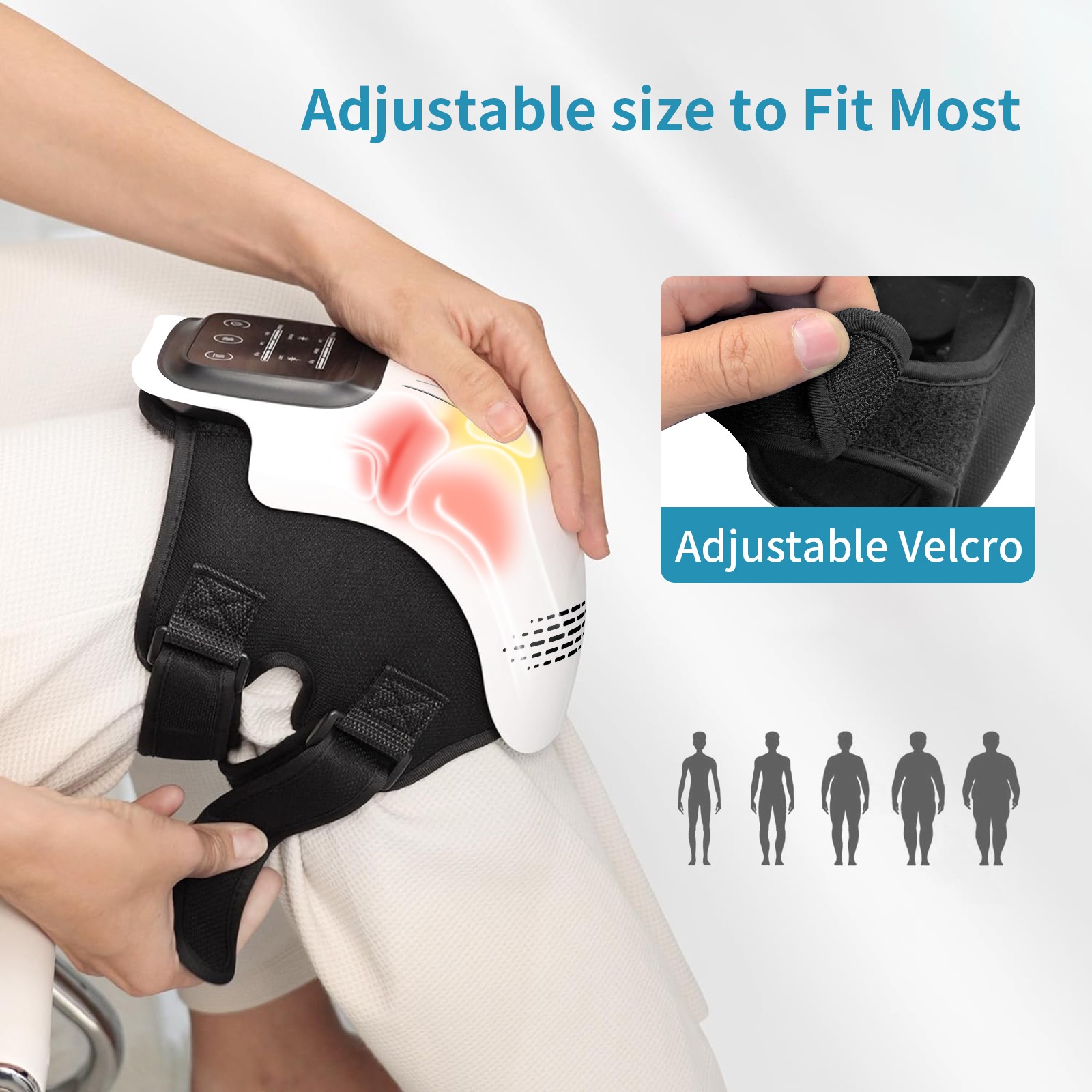 Intelligent Home Use Electric Intelligent Kneading Heating Knee Massager Recharg