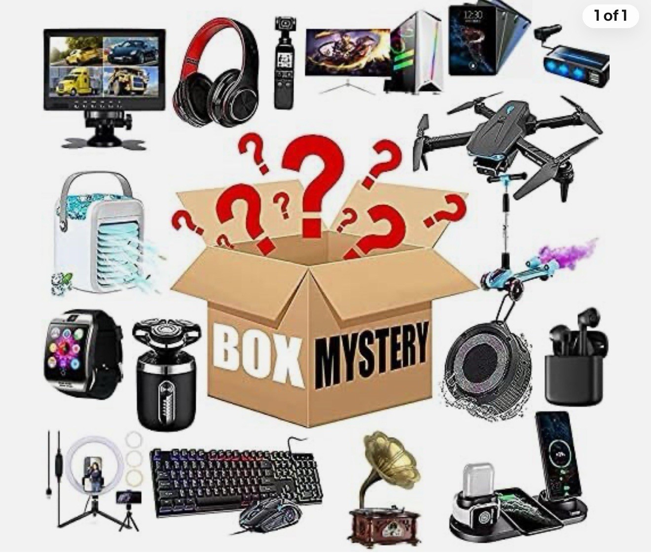 ELECTRONIC MYSTERY BOX (LARGE BOX)