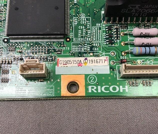 Ricoh Aficio SP C410DN Printer PWB I0B-GP2 Board G1905150A