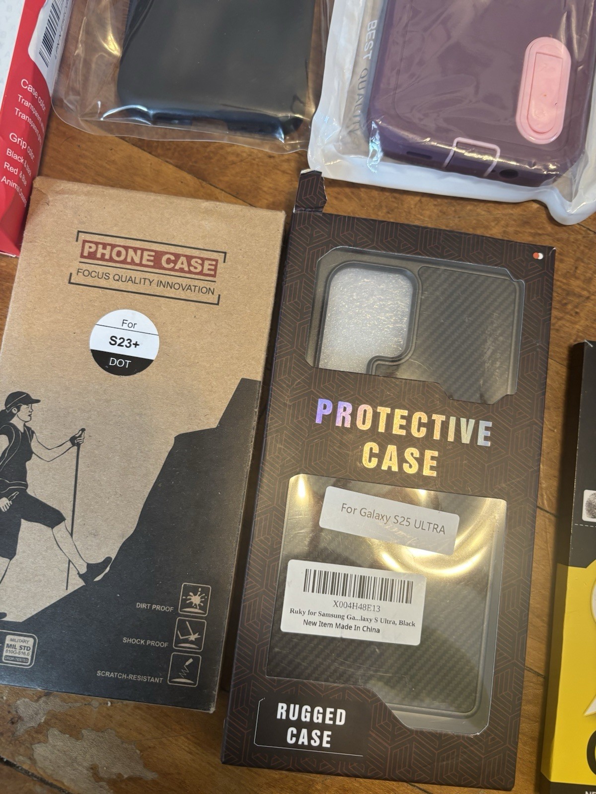 Amazon Returns Mystrey Box Lot 18.cell phone cases, screen, protectors, and more