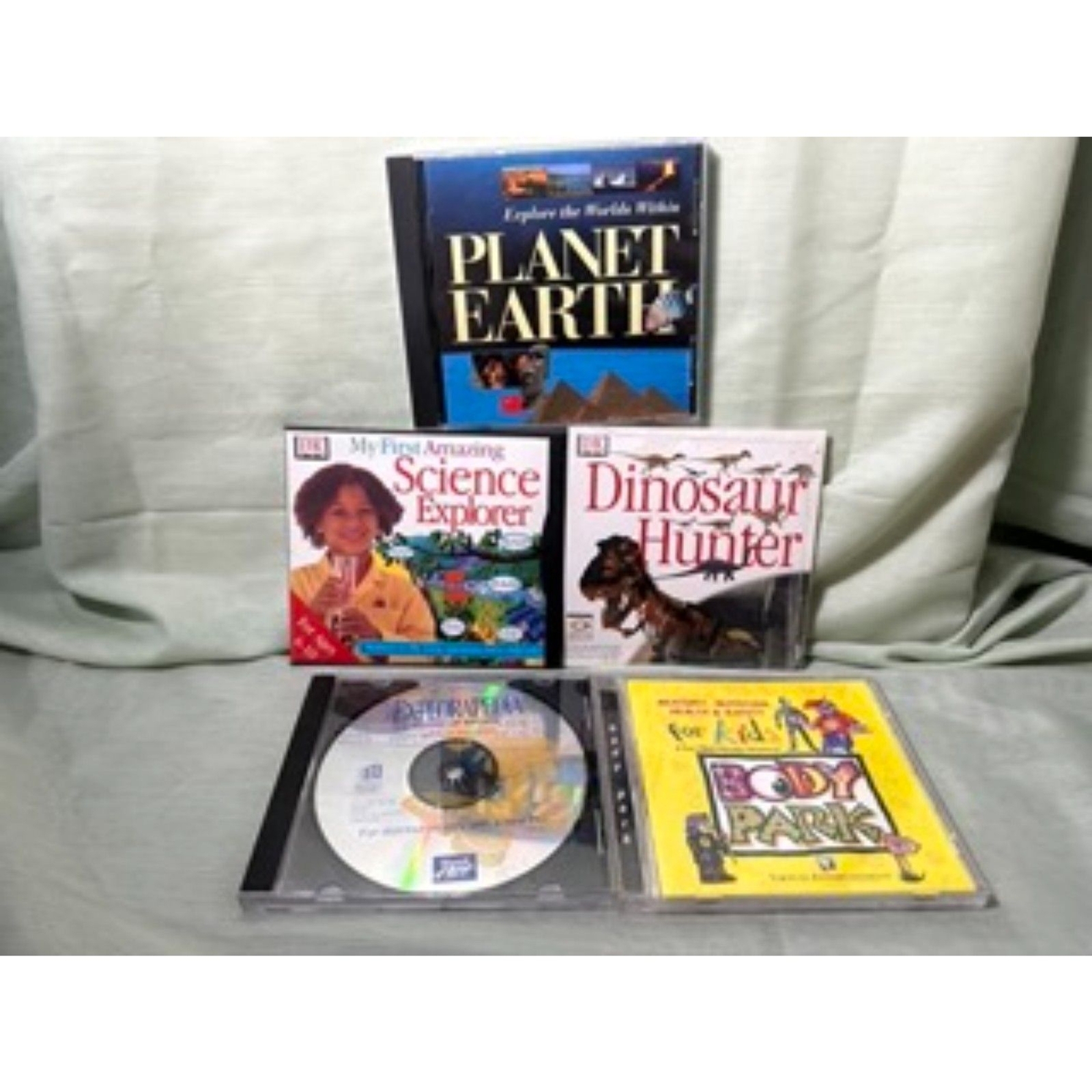 Vintage Computer Software Kids Science Lot