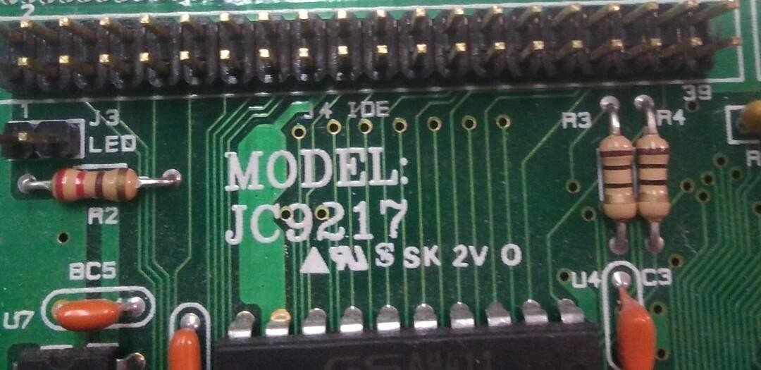 Part JC9217 Circuit Board