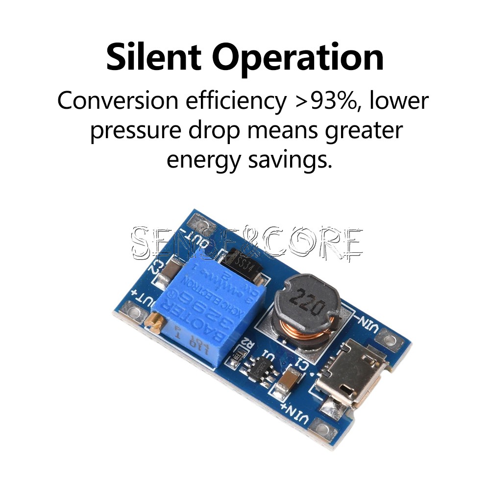 5PCS 2A booster board DC-DC step-up module 2/24V to 5/9/12 / 28V Replace XL6009