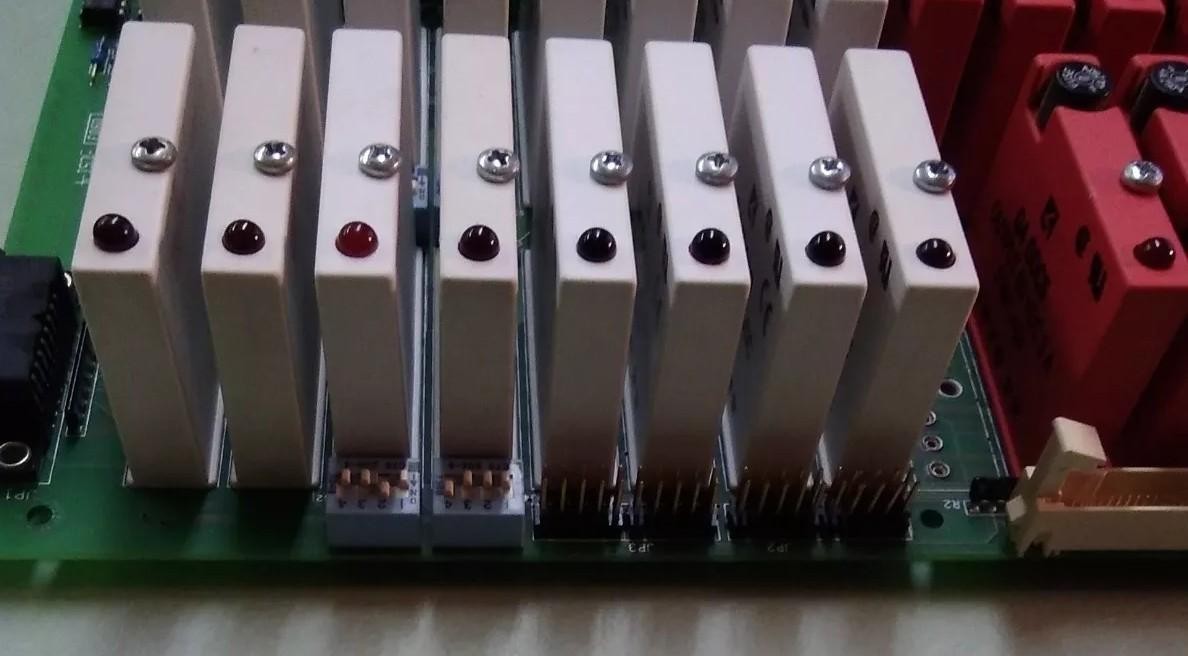 PPT VISION 341-0081 RELAY CIRCUIT BOARD REV C G40DC5 G4IDC5D