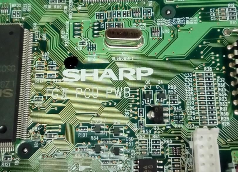 Sharp Engine Control Board TGII PCU PWB 2-X1637DS