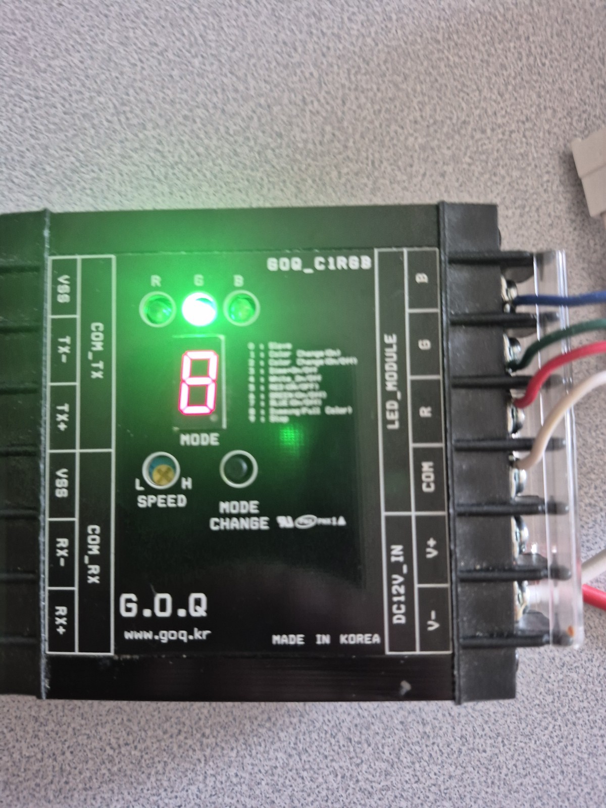 Complete 12V LED Power & RGB Control Kit – Elite 40W& G.O.Q. Programmable Contrl