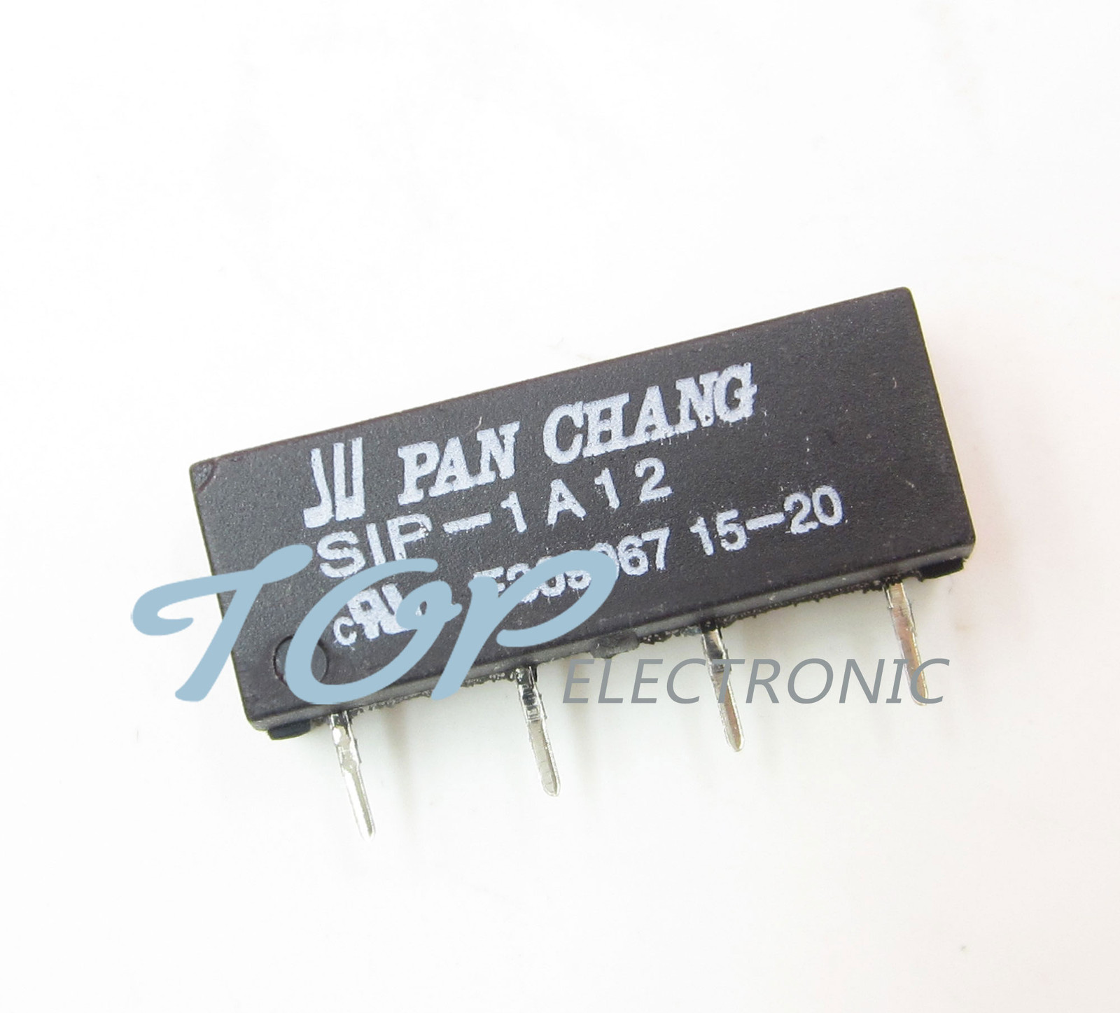 5PCS 12V Relay SIP-1A12 Reed Switch Relay 4PIN for PAN CHANG Relay NEW