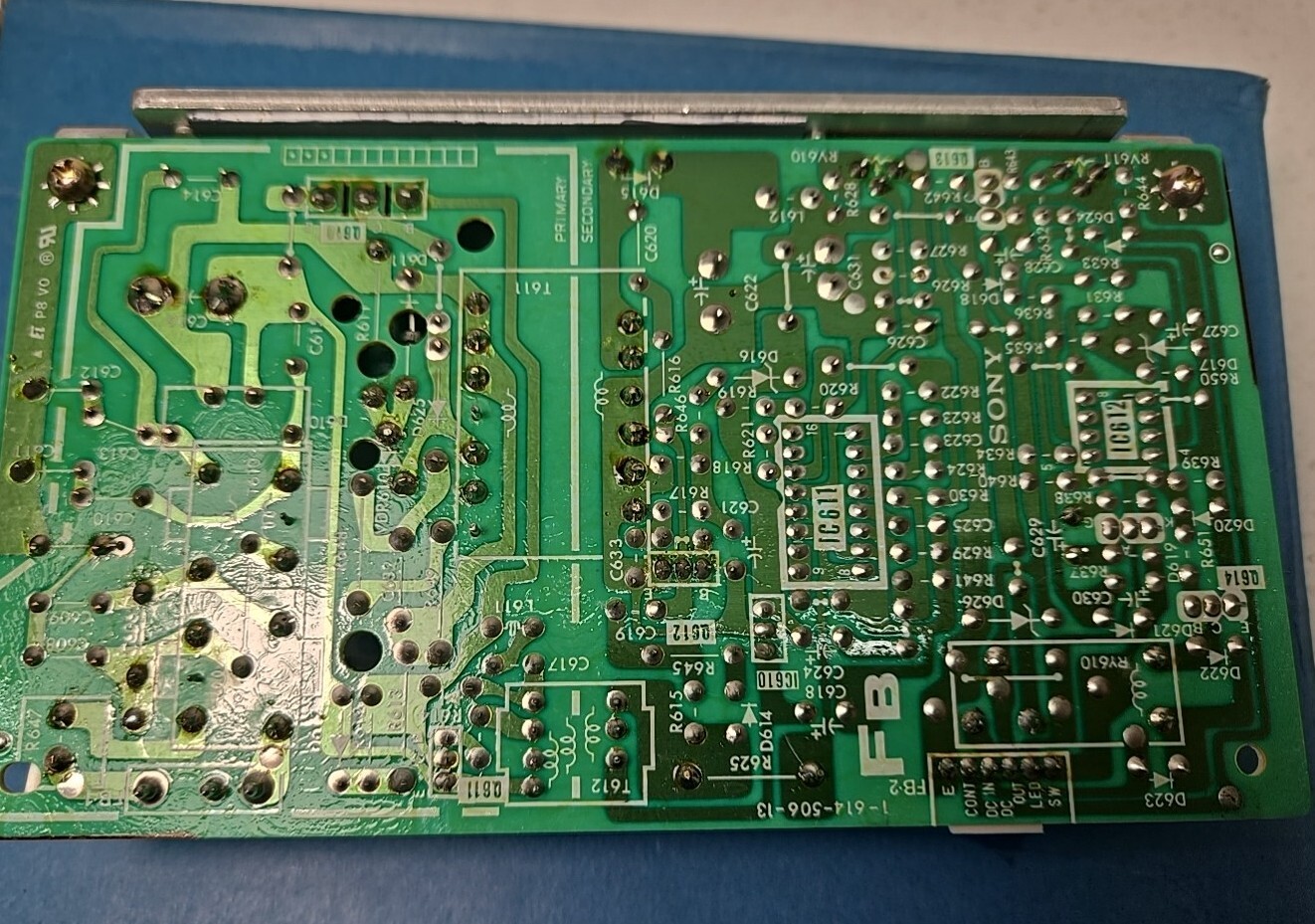 SONY FB BOARD A1245256A A-1245-256-A Mounted Circuit Board PVM-8020 BVM-8021