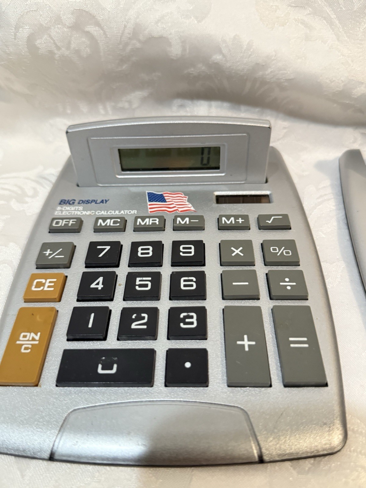 bundle Of 7 multiple unbranded Big, Small Display electronic calculators Working