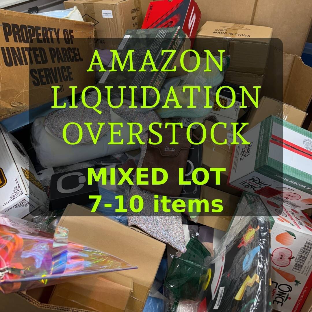 Amazon Overstock AMZ and TGT Liquidation Wholesale Mixed Lot Reseller Pallets