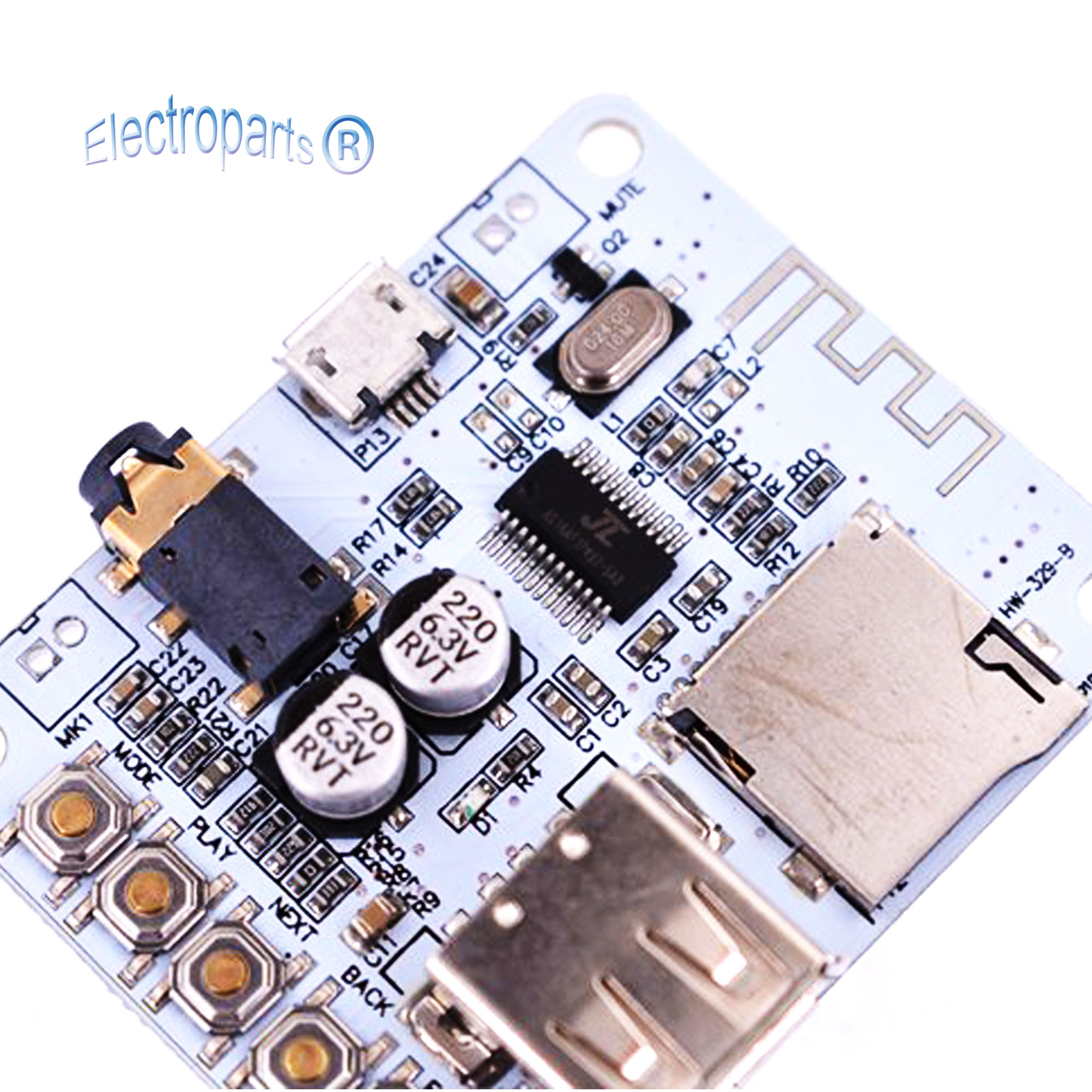 Micro USB DC 5V Audio Receiver Board Amplifier Bluetooth TF Card Decode Player