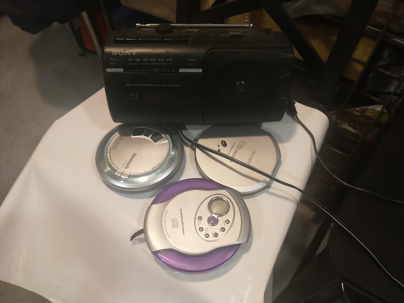 Mixed Radio-cassette/Walkman CD Players Used/Working
