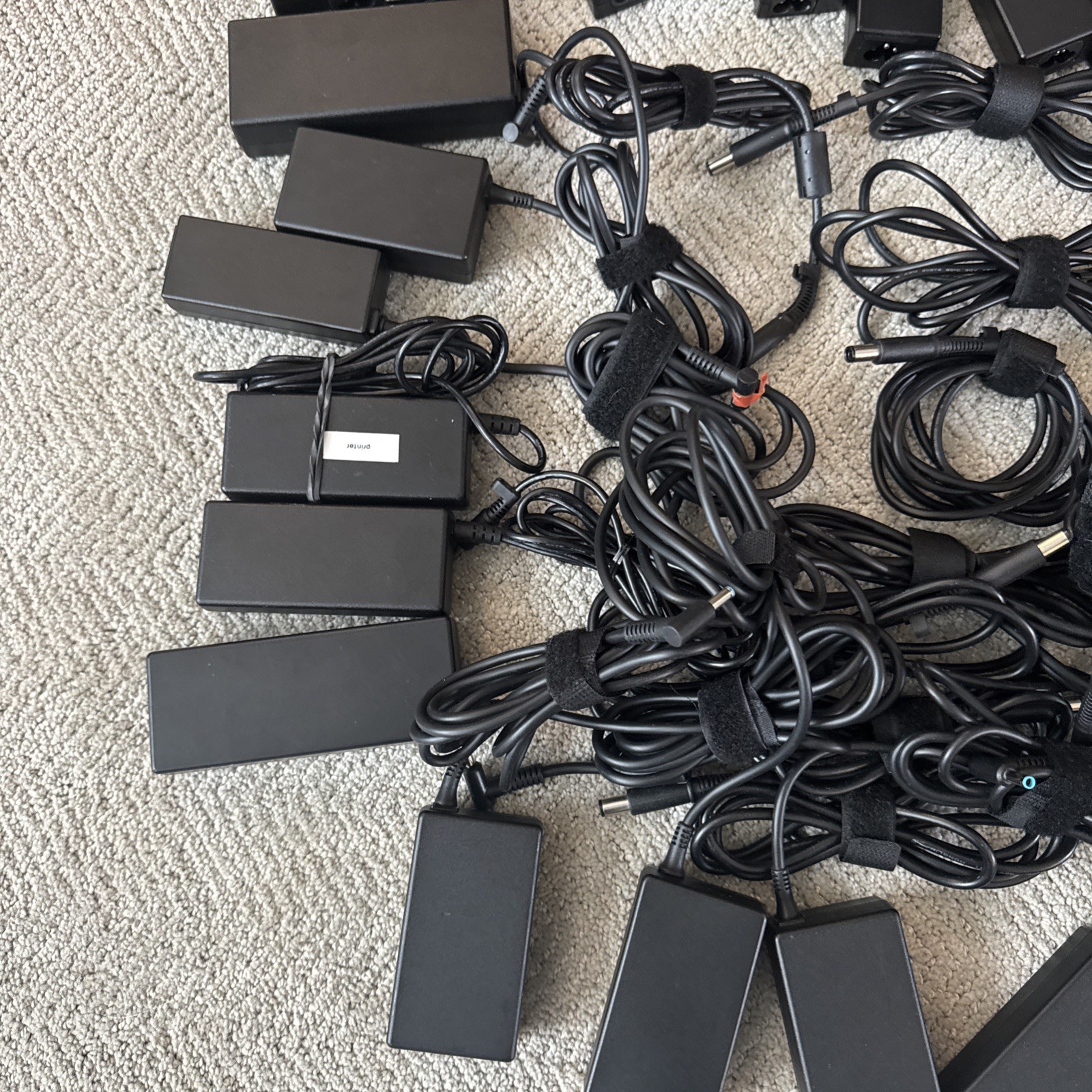 Lot of 39 HP AC Adapters. Multiple Models. Some Used Some New. Listing Untested