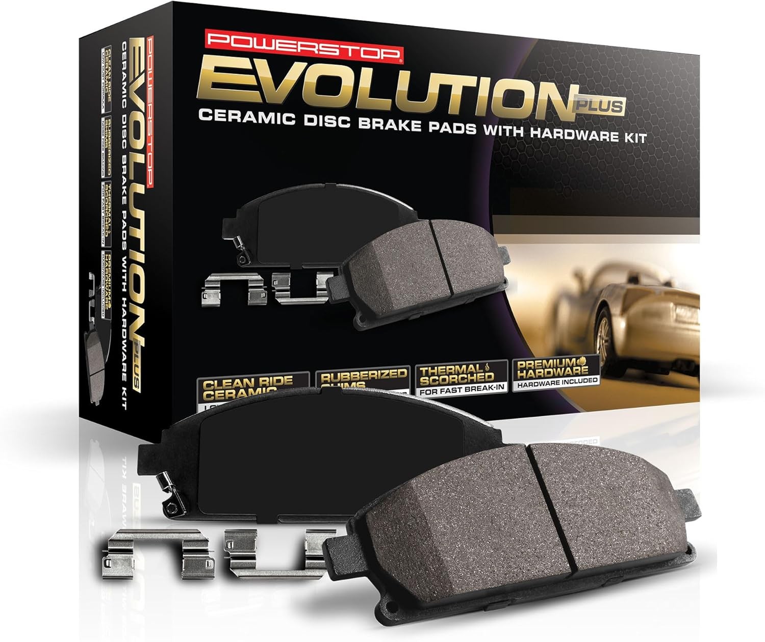 PowerStop Front Brake Pads for Dodge Durango 2021-25 |Jeep Grand Cherokee 2016-2