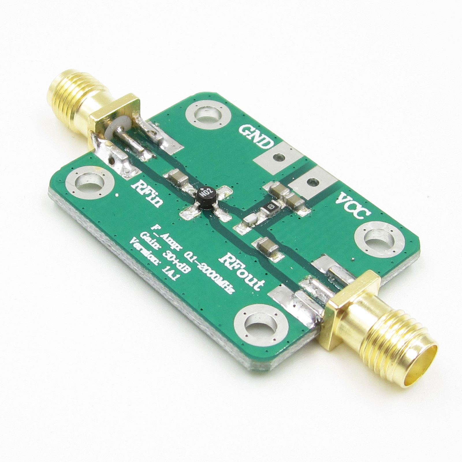 0.1-2000MHz RF Wideband Amplifier 30dB low-noise LNA Broadband Module Receiver