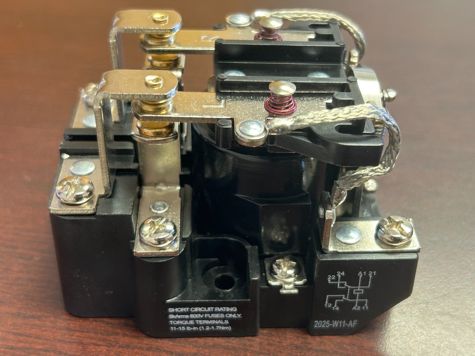 Schneider 199AX-15, Open Power Relay, Octal, 40 A, 8 Pins, Screw NEW