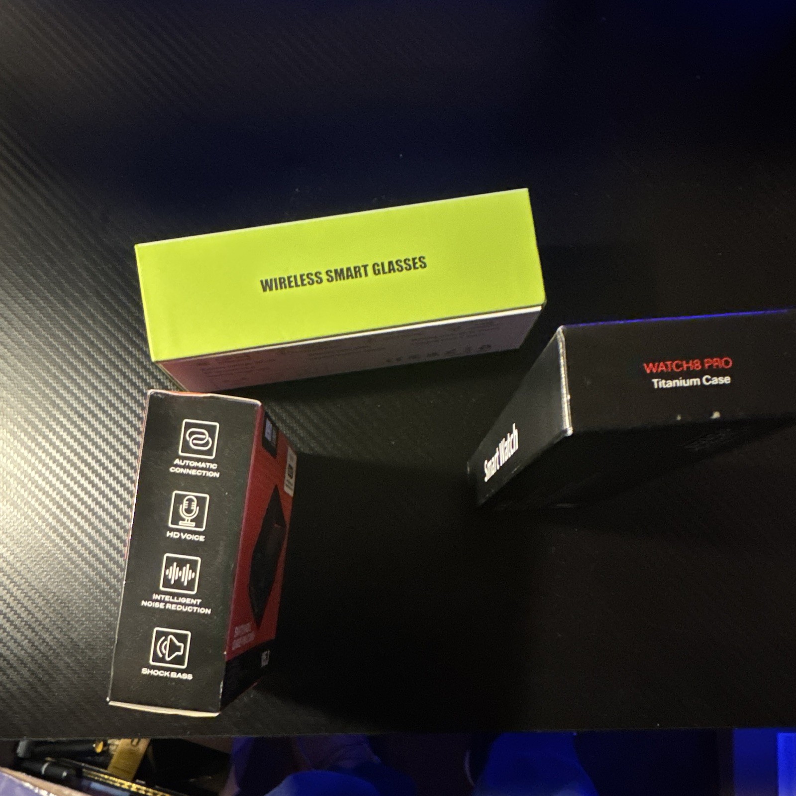 Wireless Smart Glasses XG89 + Watch 8 Pro Smartwatch + M90 PRO Earbuds