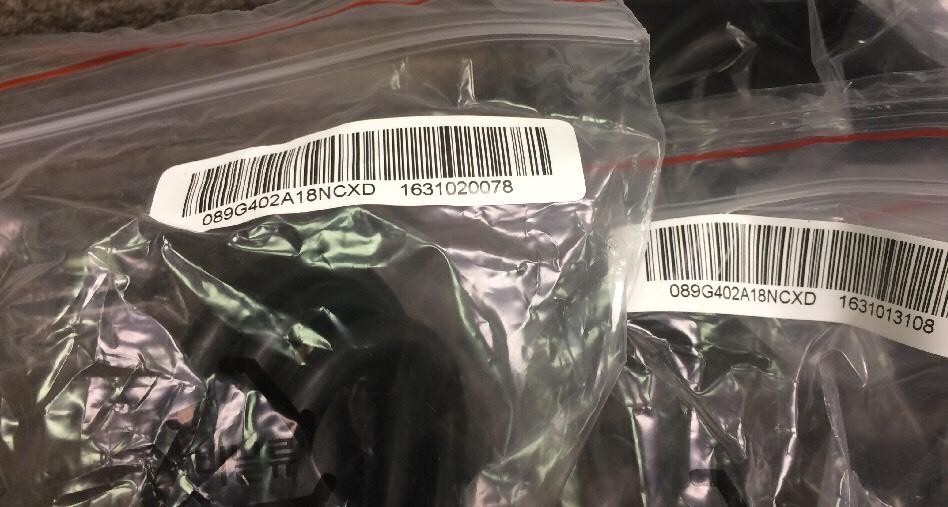 LOT OF 12 New HP power cord 6ft 3 prong 089G402A18NCXD