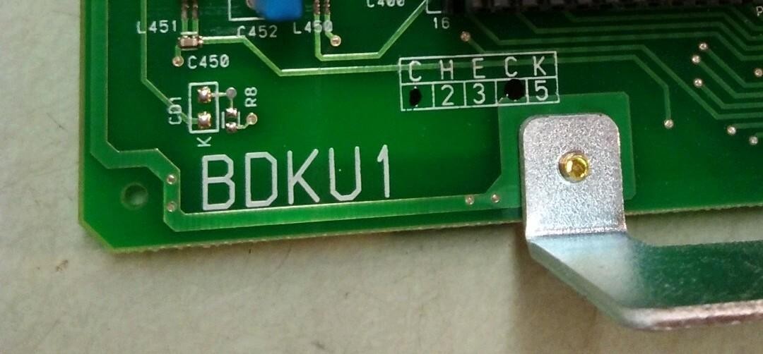 Toshiba BDKU1A V.2 Digital Station Card BDKU1