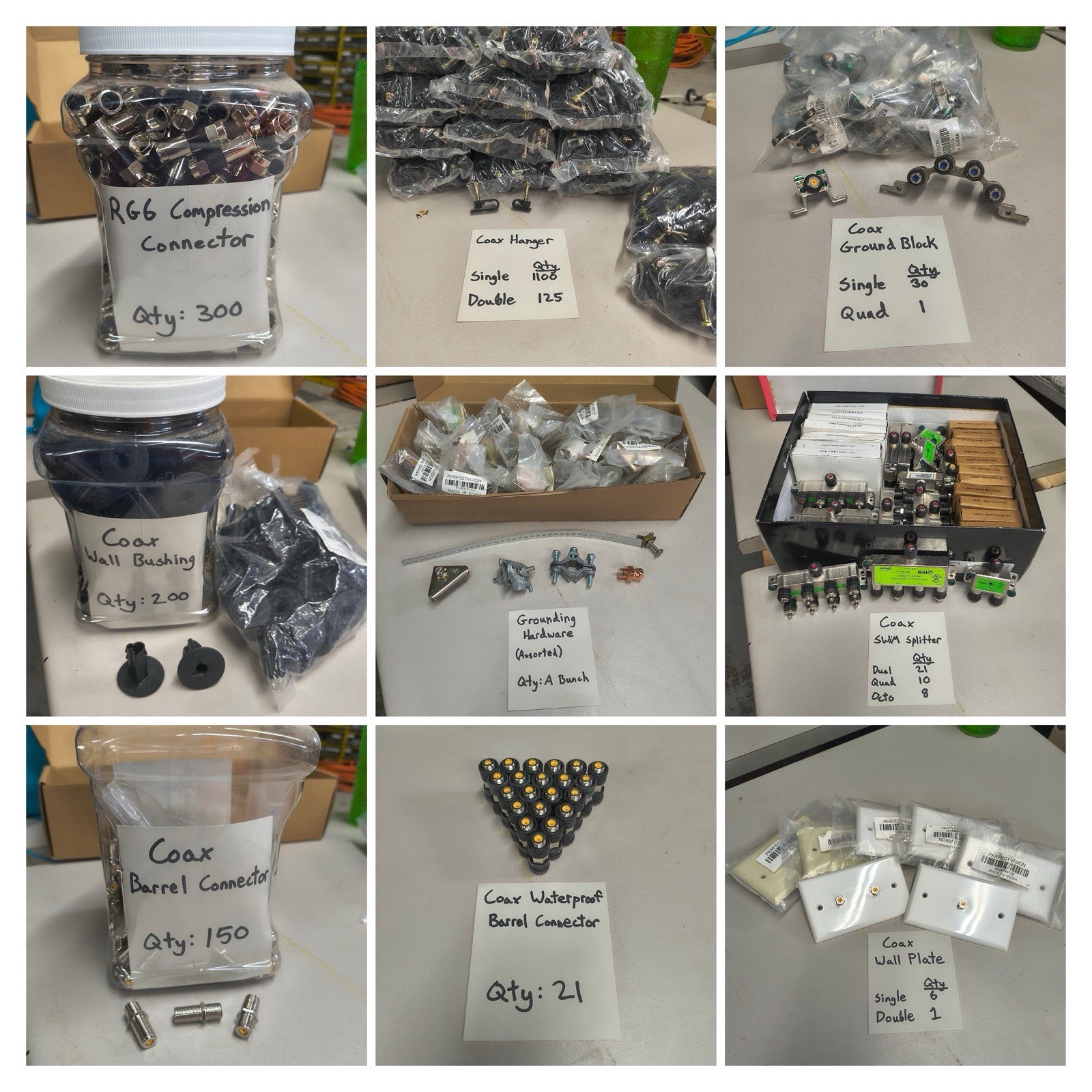 Bulk DIRECTV Installer Equipment Lot