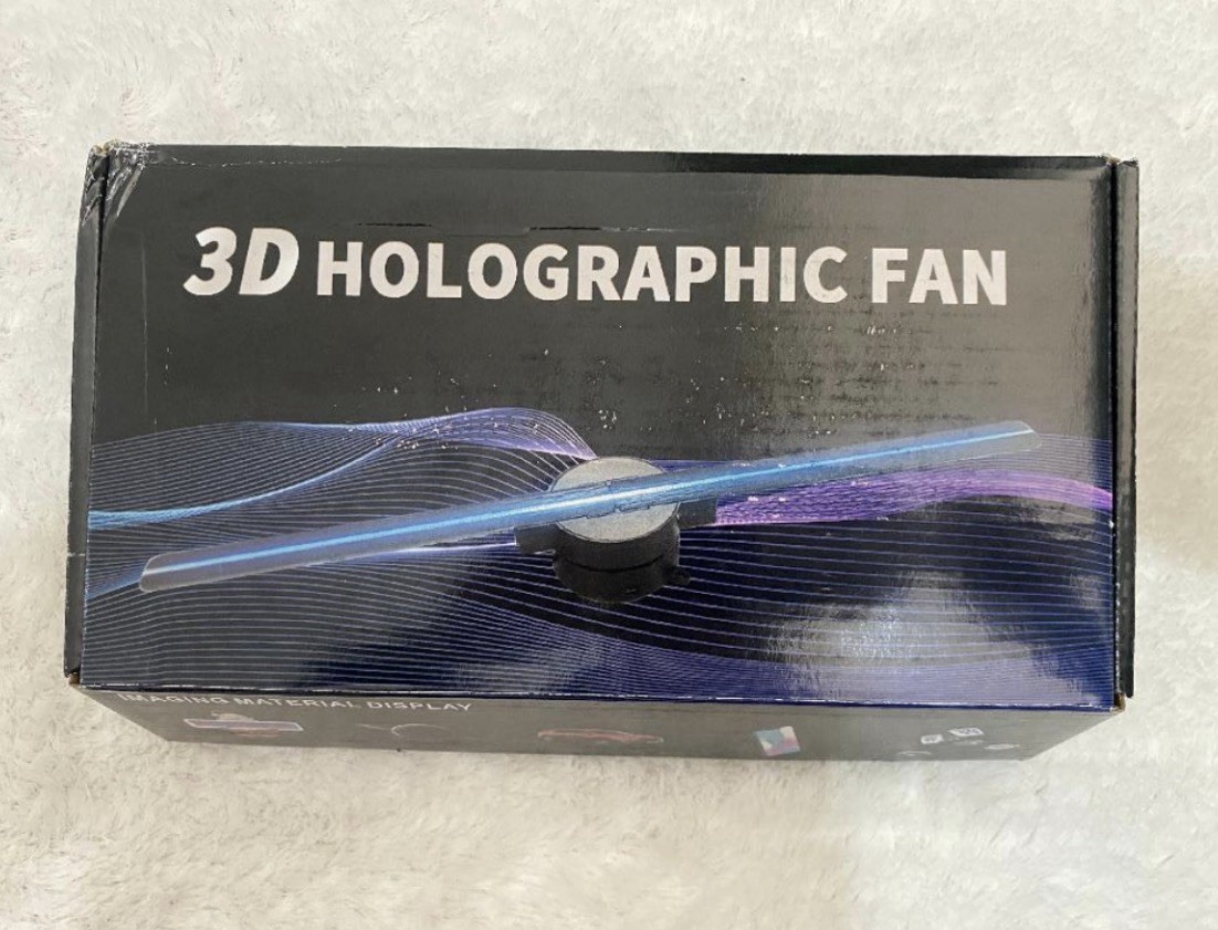 3D Holographic fan