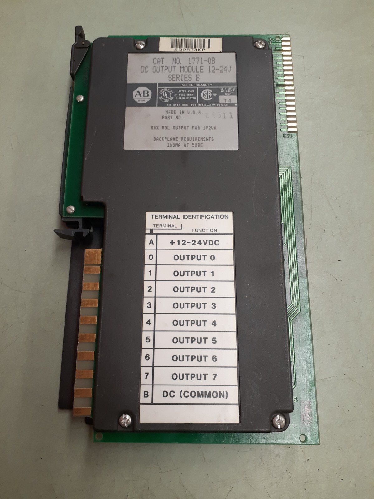 Allen-Bradley 1771-0B DC OUTPUT Module 12-24V