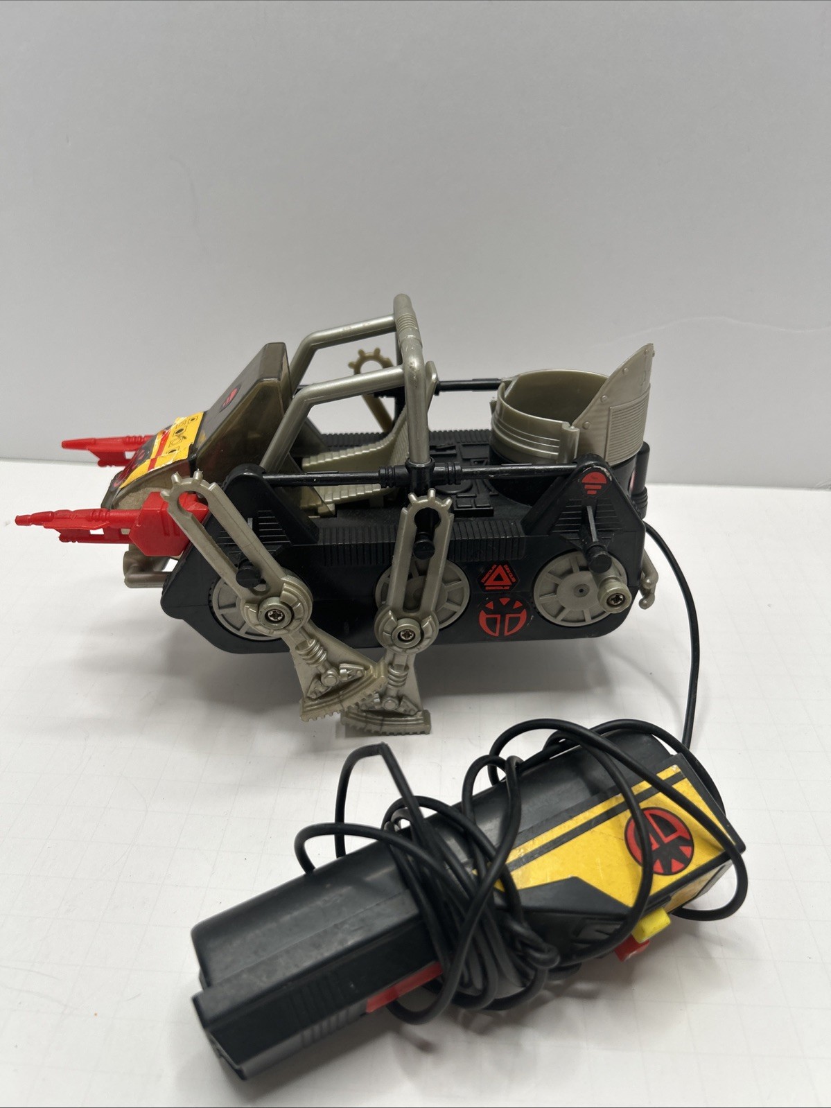 Captain Power Dread Stalker Vehicle Vintage RARE 1987 Parts Only