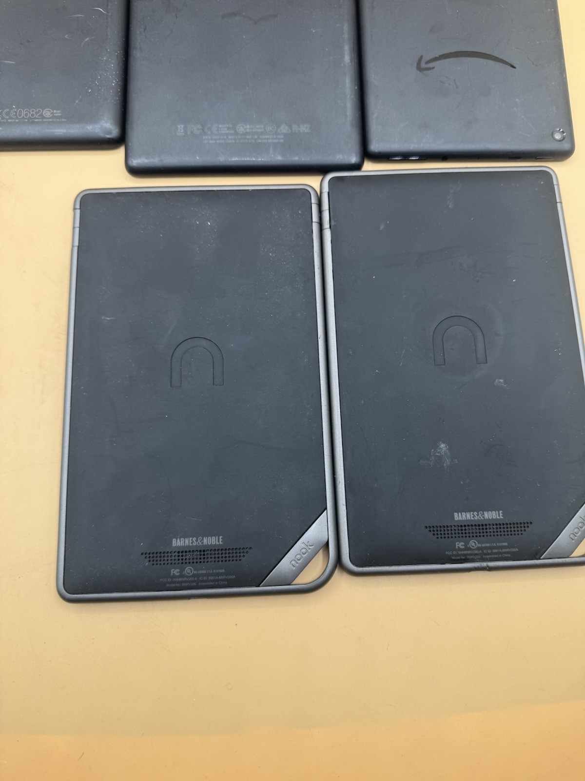 Lot Of Tablets Amazon And Barnes And Nobel 5 Total