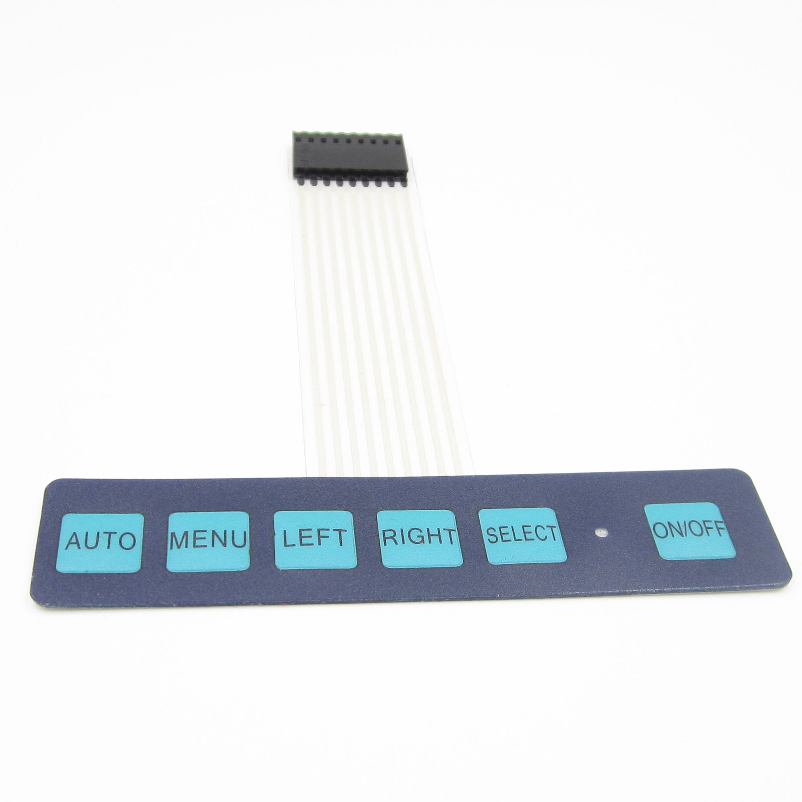 1×6 Matrix Array 6 Key Membrane Switch Keypad Keyboard 1*6 Keys with LED