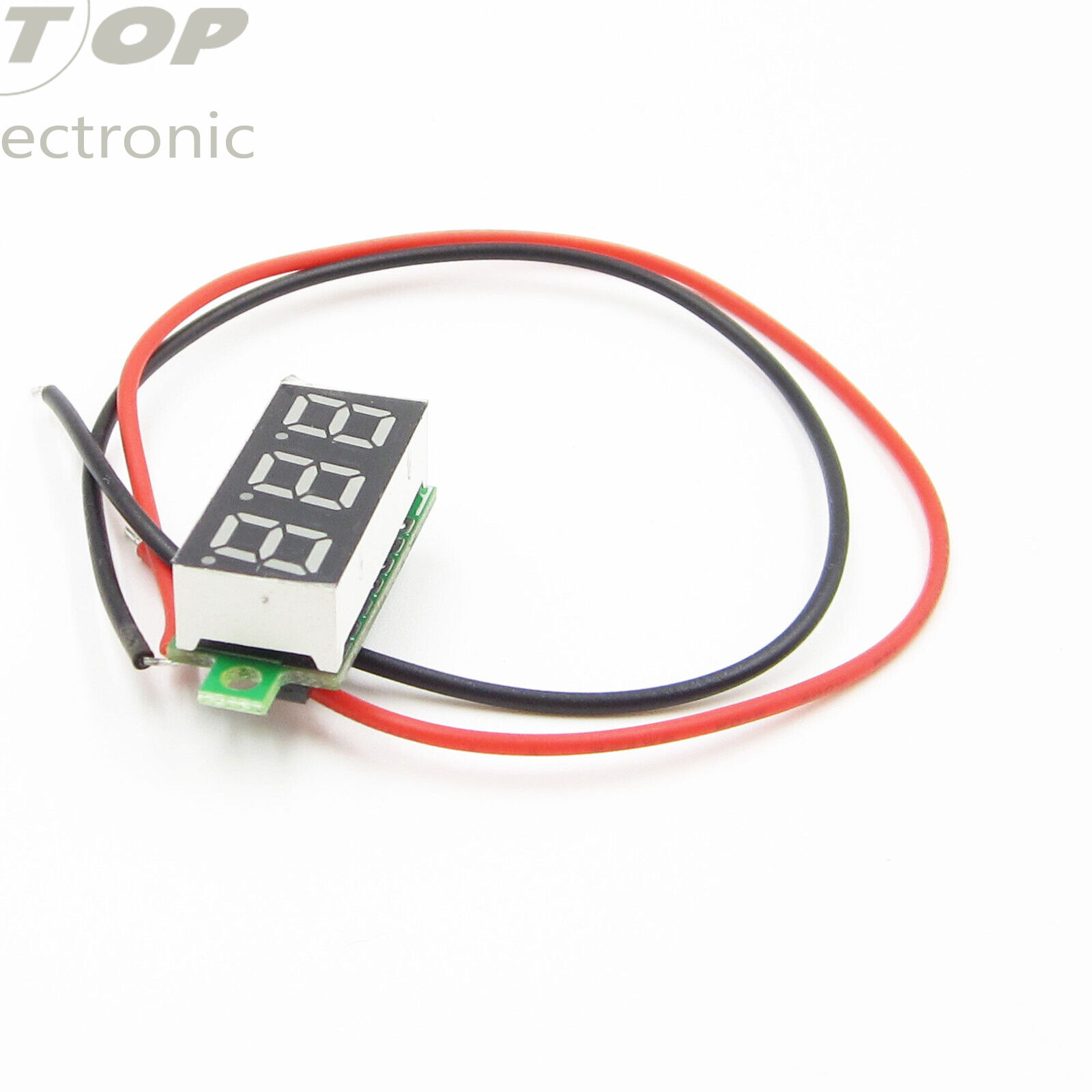 0.28″ DC Digital Voltmeter Panel Mount Green LED Voltage Volt meter 2.50~30V
