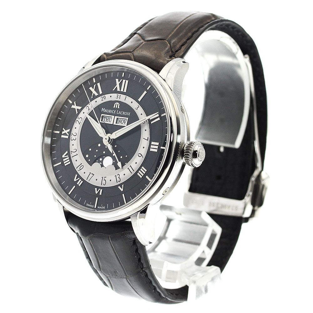 Maurice Lacroix Watch Masterpiece MP6428 Automatic Men’s Skeleton Caseback