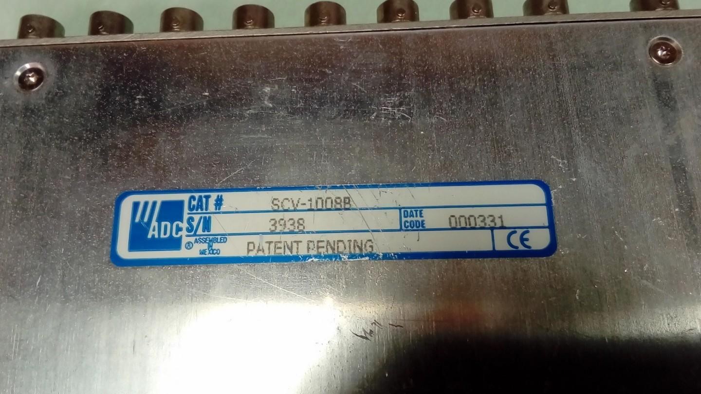 ADC RF WORx 8:1 Combiner 5-1000 Mhz P/N SCV-1008B