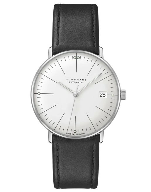 JUNGHANS Watch Max Bill Sapphire Glass 027 4105 02 men fashion black