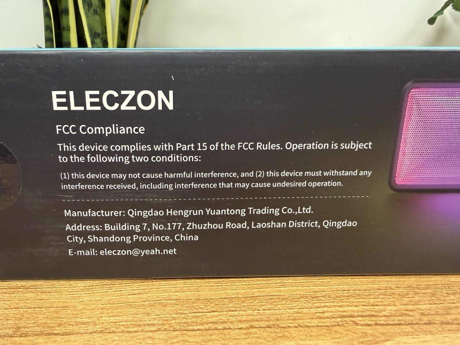 ELECZON EC17 – Computer Soundbar, Wireless, TF Card, RGB LED Light