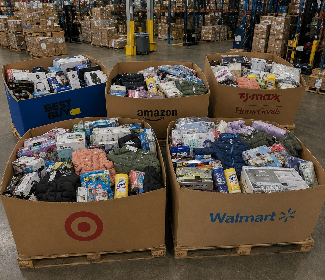 Target & Amazon Shelf Pull Mystery Box – Mixed Merchandise