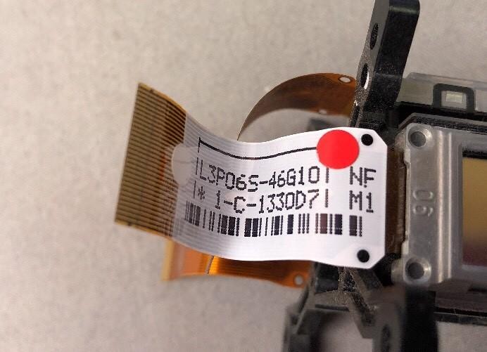 Projector LCD PANELS L3P06S-45G10 L3P06S-46G10 RED GREEN BLUE WITH HOUSING