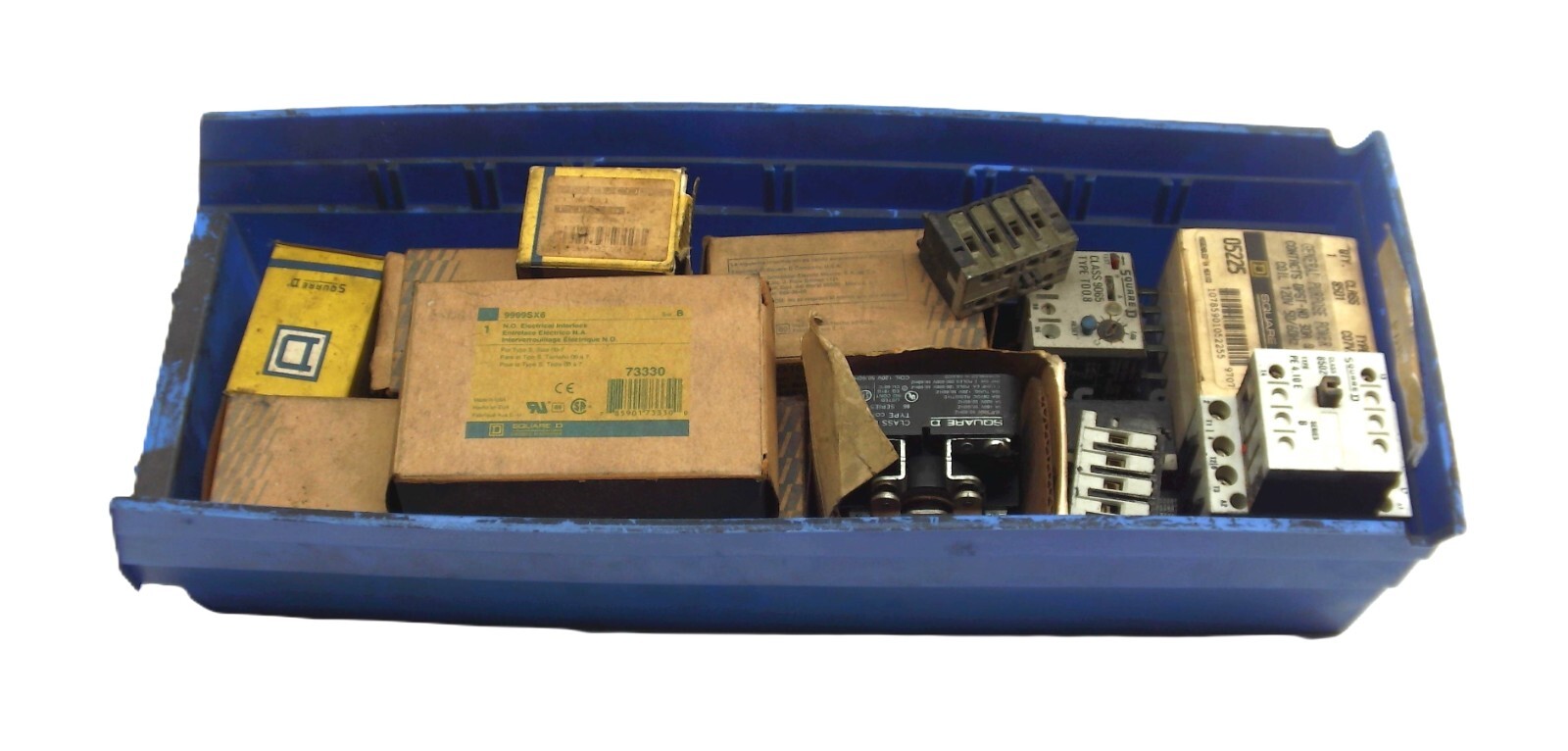 Square D Electrical Lot (Contactors, Relays, Interlocks, Misc Items)