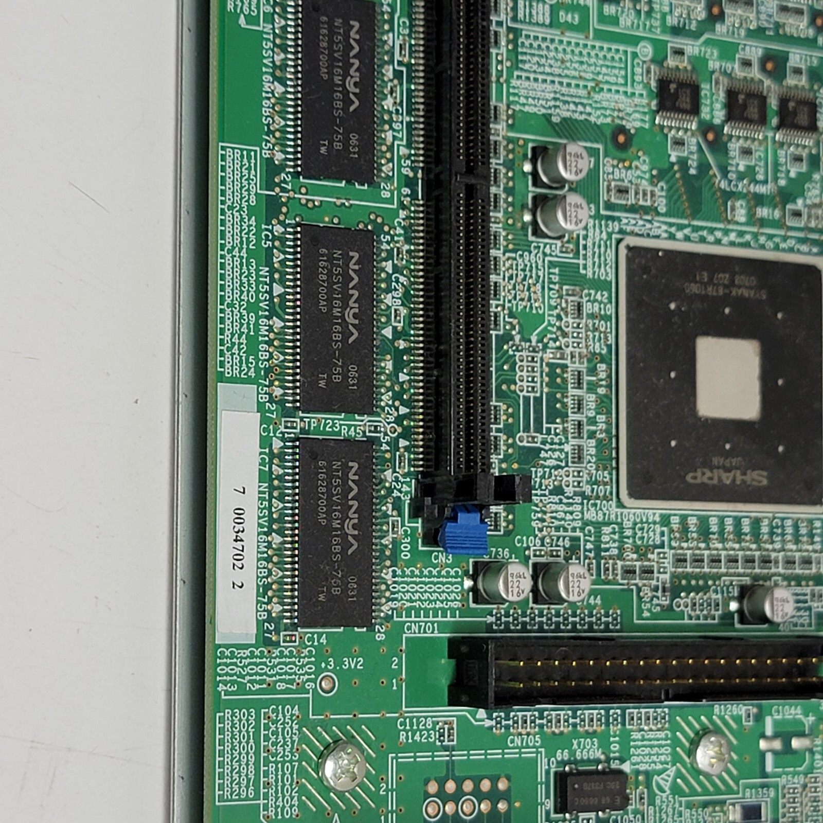 OEM Sharp Pull Out Formatter with flash cards from MX series Laser Printer