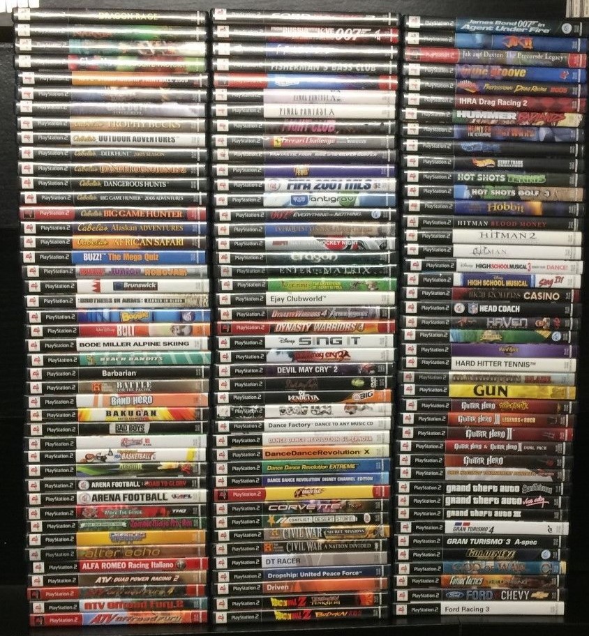 Playstation 2 Games Fun Pick & Choose PS2 Video Games GTA Madden Updated 3/13/24